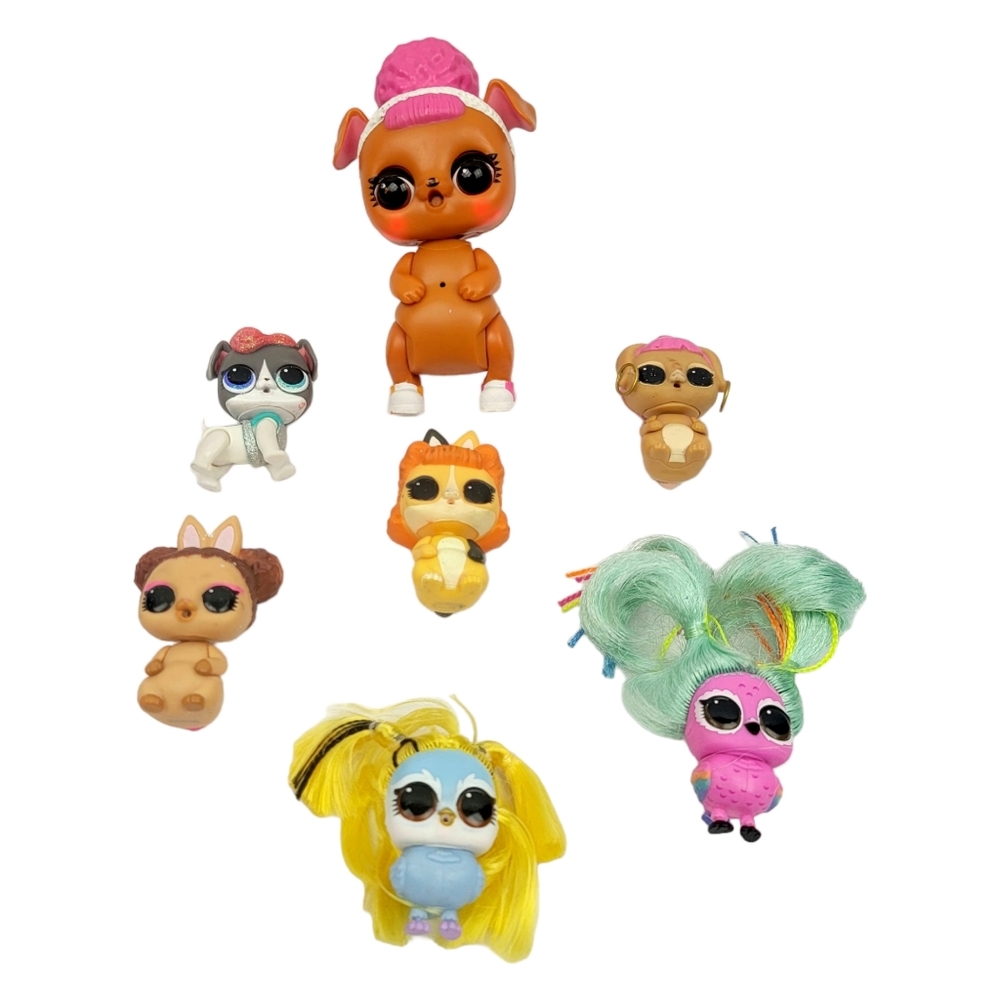 LOL Surprise Doll Pets Lot of 7 - MGA